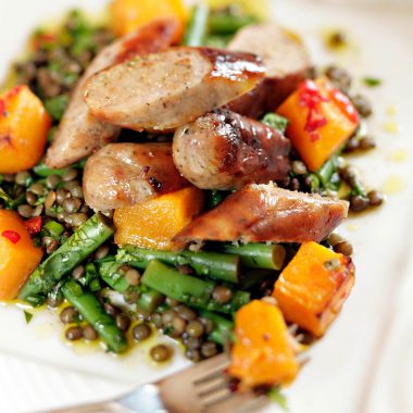 Sausage-lentil-Salad-with-Roasted-Squash-edited